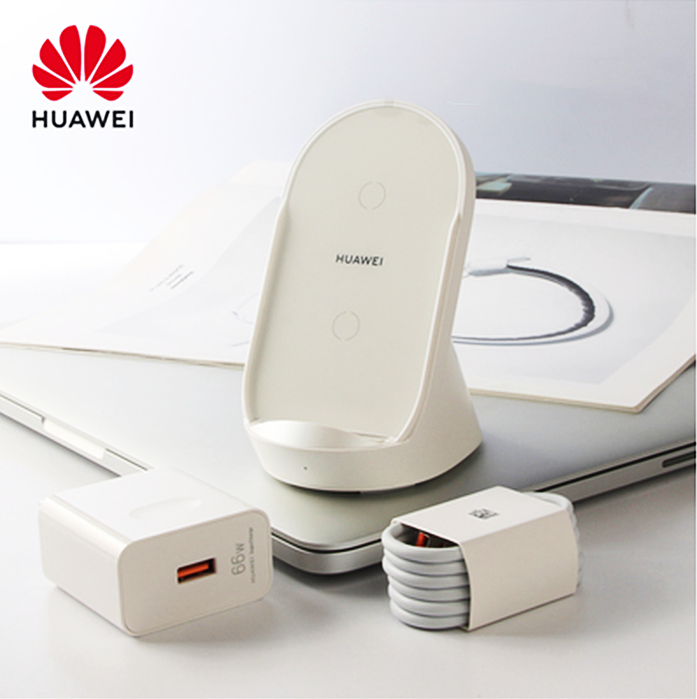 Original Huawei Wireless Super Charge Fast Charger Stand 50W Set
