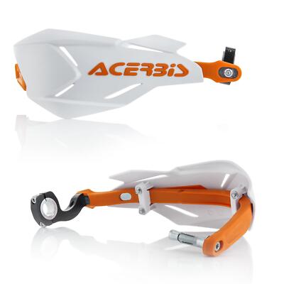 Acerbis X-Factory weiß orange Handprotektoren KTM EXC 150 TPI 2020 - 2023