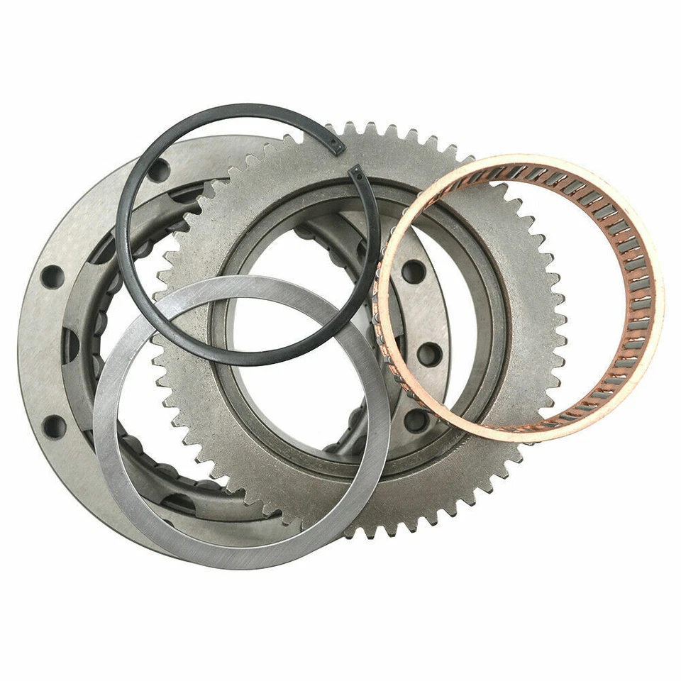 Conjunto de engrenagens de embreagem de partida unidirecional para Yamaha V Star 1100 Custom XVS1100 1999-2009 - Imagem 4 de 4