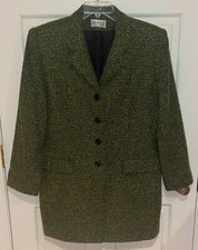 Womens Gianni Sport Wool Blazer Jacket Size 16