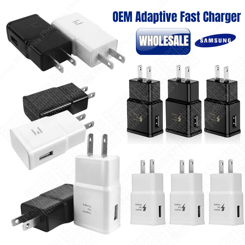 10-Pack OEM SPEC Adaptive Fast Charger Wall Adapters - 9V 1.67A Bulk Wholesale Lot