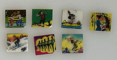 X7 Imperfect Vintage Small VARI-VUE Animation Lenticular Flicker