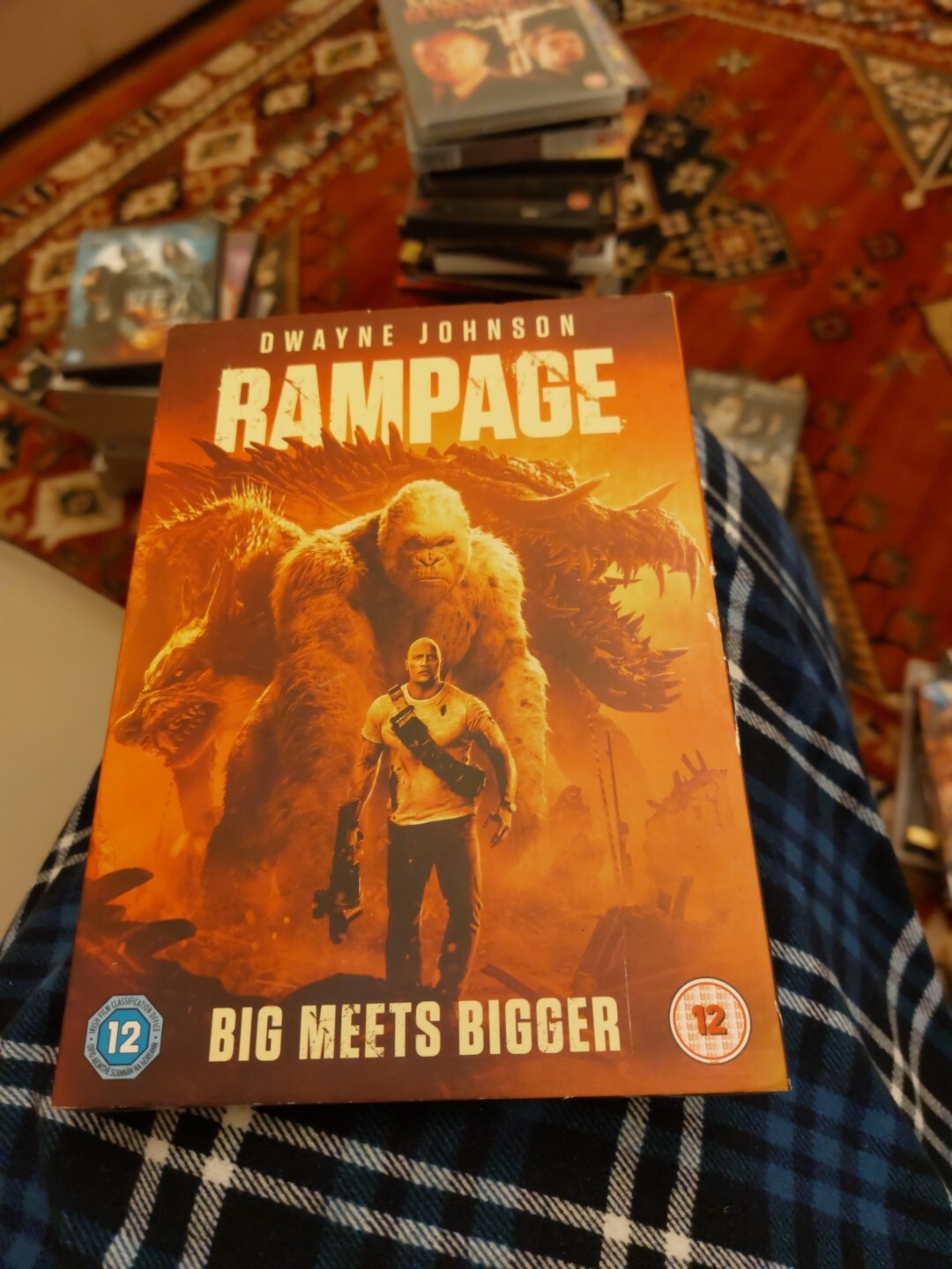 Rampage (DVD, 2018)