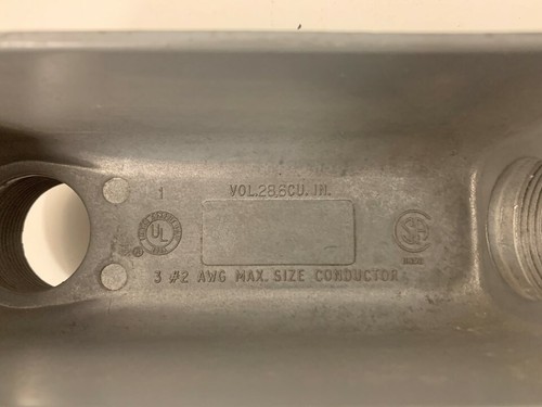 Killark OLB-4 Conduit Outlet Body - Picture 2 of 7