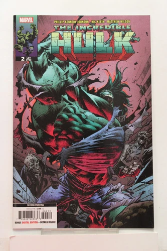 INCREDIBLE HULK #2E (2023) 2nd Print, Phillip Kennedy Johnson, Marvel Comics