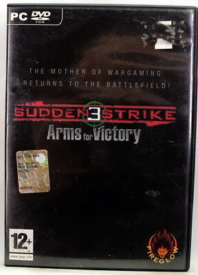 SUDDEN STRIKE 3 ARMS FOR VICTORY PC GAME ITALIAN EDITION PC DVD 84776