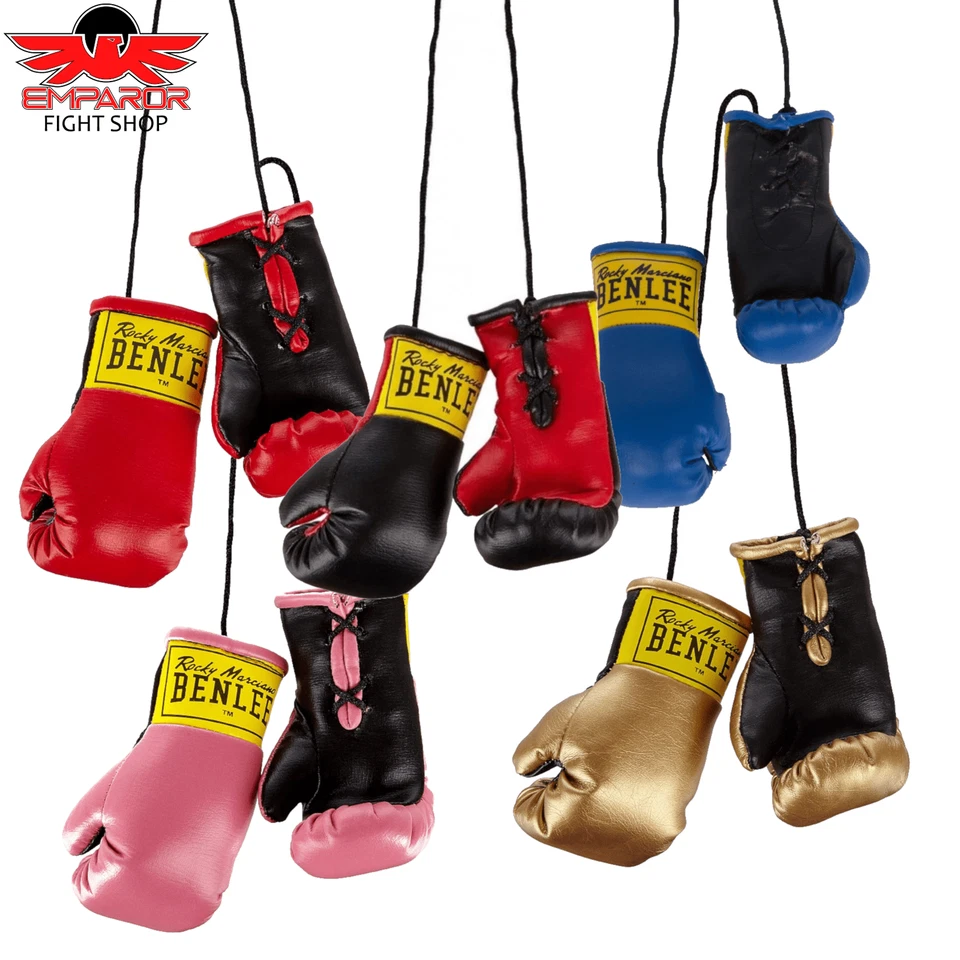 BENLEE Rocky Marciano Mini Boxhandschuhe Spiegelanhänger Auto Rückspiegel Boxen