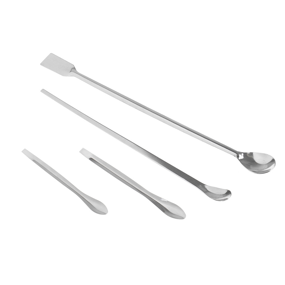 Stainless Steel Lab Micro Spatula Medicine Spoon Scoop Shovel Pharmacy