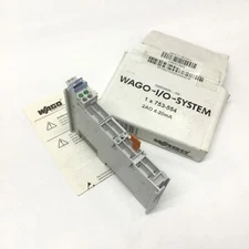 WAGO 753-554 PLC Analog Output Module Card, 2-Channel AO, Current 4-20mA