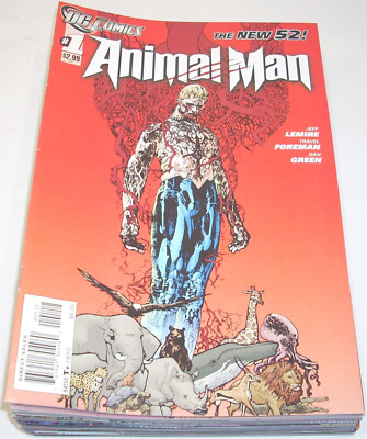 DC Comics ANIMAL MAN 1-29 (of 29) + Annual 1 & 2 Complete Series