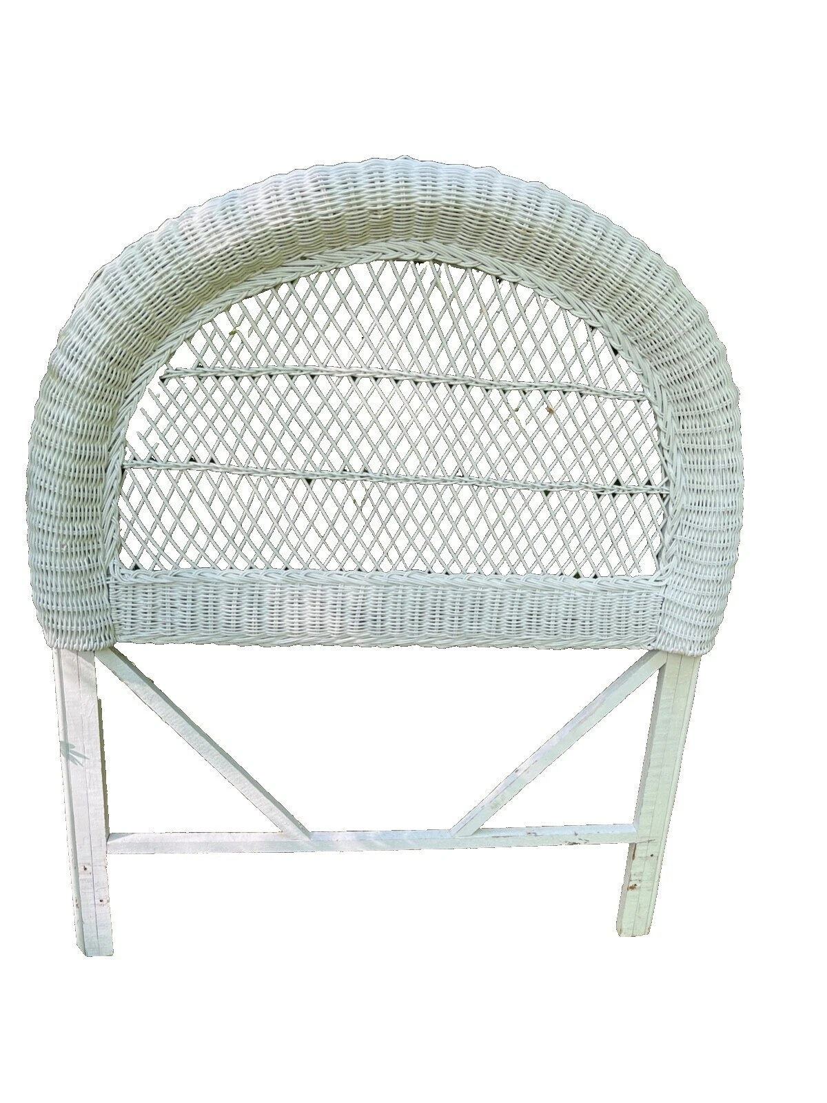 País de mimbre Cama cabeceras y los estribos