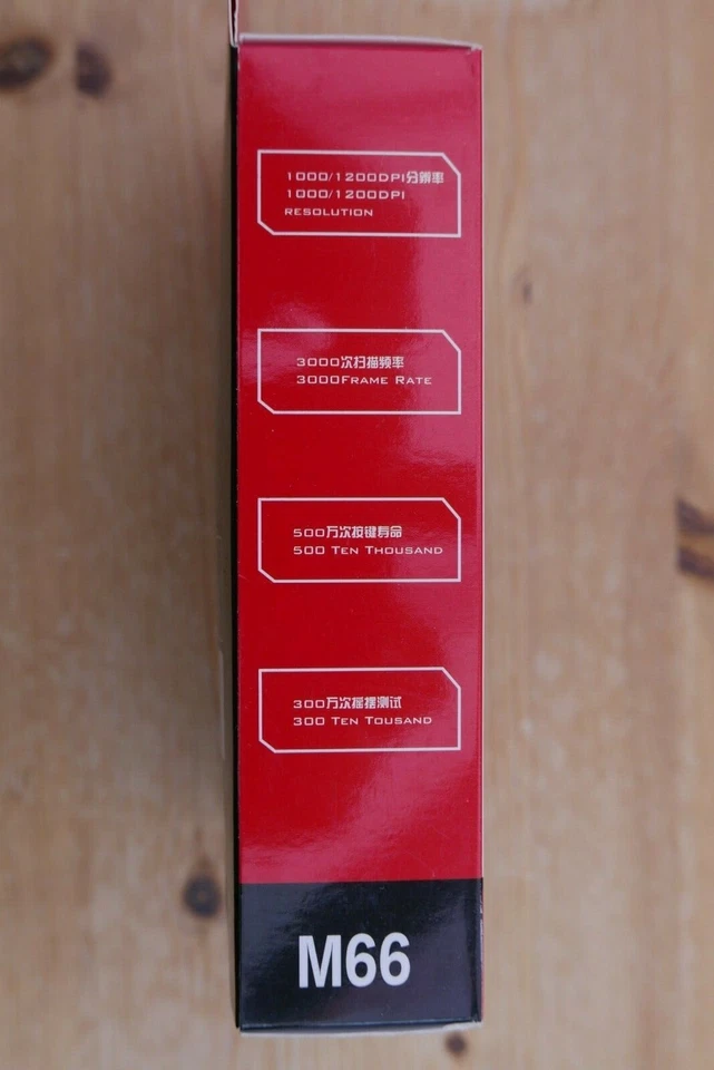 Jedel Fashion Glare Wired Optical Gaming Mouse, M66, BNIB - Image 3 of 4