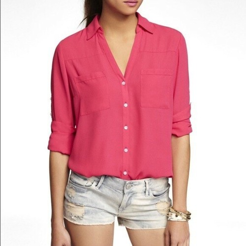 Portofino Shirt Women's Rosy Pink Size 