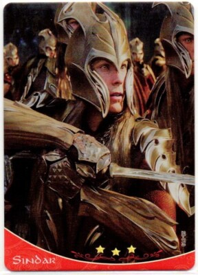 Herr der Ringe & Hobbit: Japanische SR-013 Sindar Elfe Charakterkarte