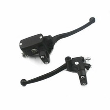 Coppia 7/8'' Leva freno frizione Serbatoio pompa freno per Honda Yamaha Suzuki