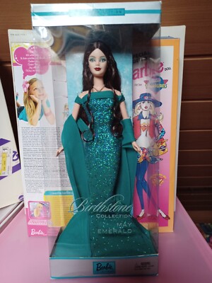 Barbie Puppe Birthstone Collection Mai Emerald
