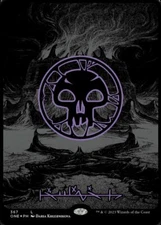 [1x] Swamp (367) - Oil Slick Raised Foil Near Mint, English Phyrexia: All Will B