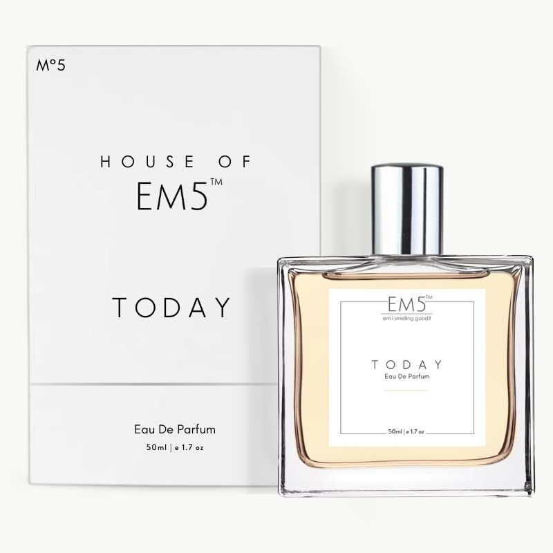 EM5 Today Long Lasting Unisex Perfume Spray EDP White Floral