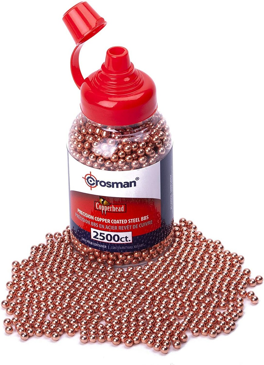 Crosman Copperhead Premium 2500 Count BBs w/ Easy Pour Spout Model
