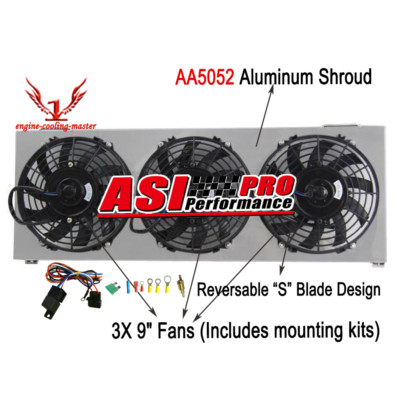 Radiator Electric Fans+Shroud for 1991-2001 Jeep Cherokee XJ Comanche 2.5L 4.0L
