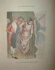 STEINLEN 017 Estampe 1901 Série BALS et BASTRINGUES - Ils sont de glace ce soir