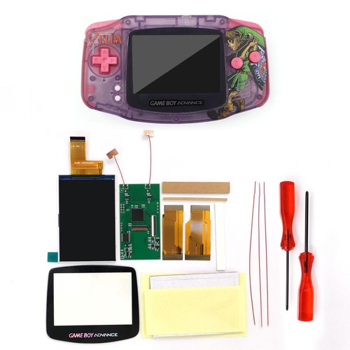 Kit de retroiluminación LCD GBA 3.0" IPS V5 720x480 píxeles retro para Game Boy Advance + carcasa - Imagen 13 de 50