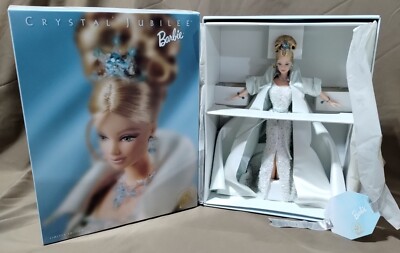 1998 Mattel ~ Crystal Jubilee Barbie ~ 40th Anniversary Limited
