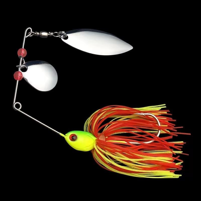 Spinnerbait Bass Fishing Lures Kit Spinner Baits Buzzbait Swimbait Hard Metal... - Image 5