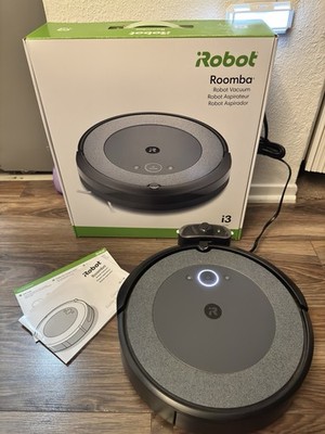 iRobot Roomba i3 i3150 Robot Vacuum WiFi w/ Box Charger Light Use