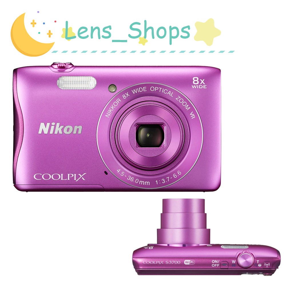 デジタルカメラ Nikon COOLPIX S3700 S3700 COOLPIX Nikon ☆美品