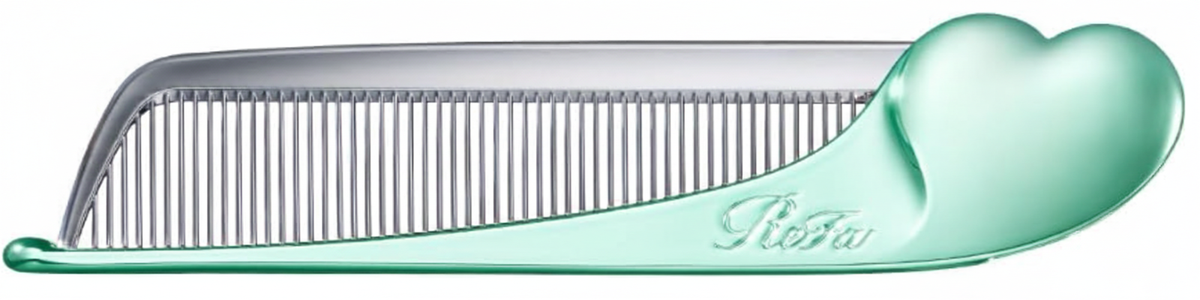 ReFa Heart Comb Aira Folding Hair Brush Genuine Japan Portable