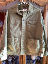 H M   Women  s cotton/canvas Utility Jacket   Army Green   L Large