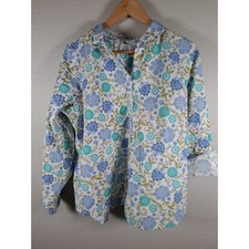 Croft & Barrow Floral Button Down Shirt XXL B...