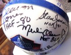 10 HOF DL signed mini helmet w /COA's - Lilly, Jones, Olsen, Eller, Youngblood + — photo 9