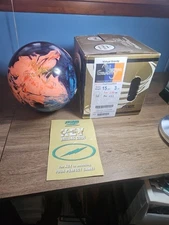 15lb Storm Virtual Gravity Bowling Ball 15 Pound Drilled Right For Right Hand