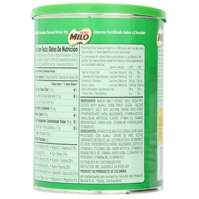 Nestle Activ-Go Chocolate Malt Powder Drink Mix - Pack of 12