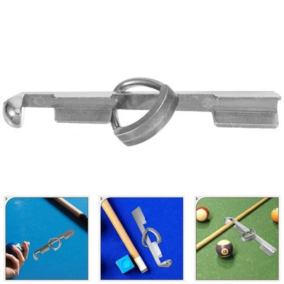 Pool Cue Tip Tool, Pool Rod Tip Clamp Pool Stick Repair Tool Aluminum Pool Cue - Image 1 of 4