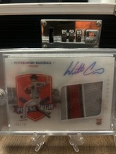 2021 Panini Chronicles America's Pastime Material Signatures Wil Crowe /10