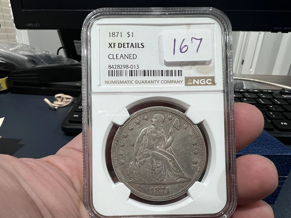 Silver 1871 Year Seated Liberty US Dollars (1840-1873) for sale | eBay