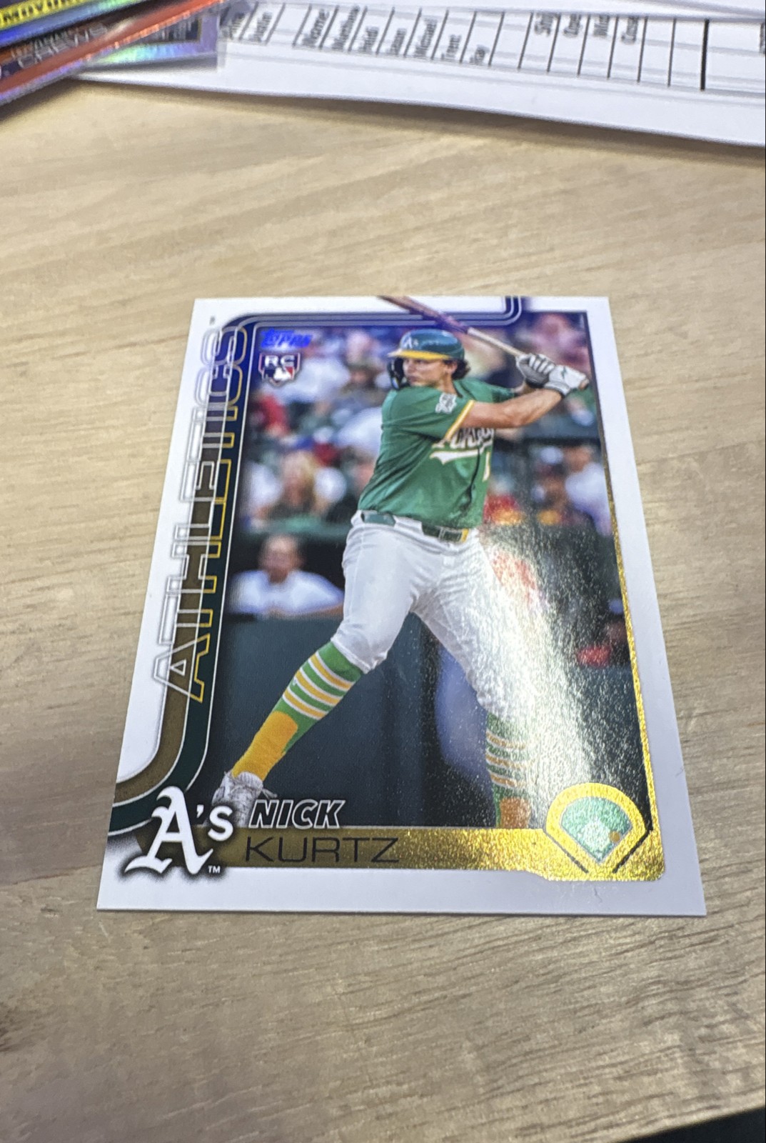 2025 Topps Update Series - Nick Kurtz #US201 (RC)