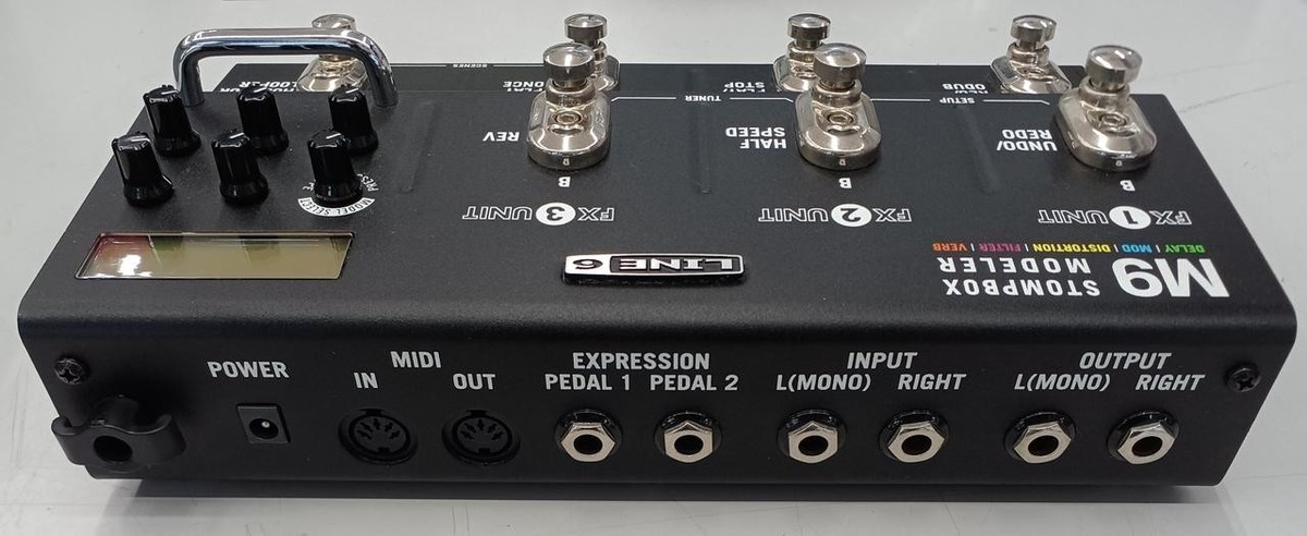 LINE6 M9 STOMPBOX MODELER ギターエフェクター Open Box Line 6 M9 Stompbox Modeler Guitar Multi-Effects