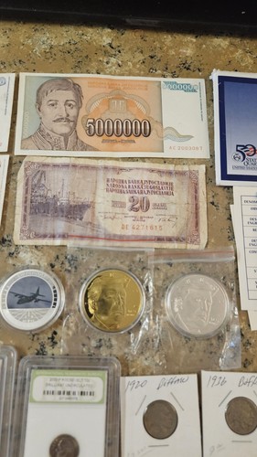 38 NGC & PCGS slabbed coin lot unc, SILVER Half & Ike Dollar Proof & Mint set's - Picture 10 of 18