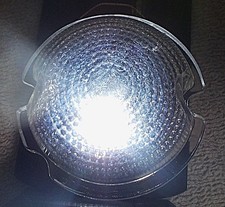 1948 1949 Vtg. Oem Cadillac Backup Reverse Light Glass Lens Guide B58b 5938423