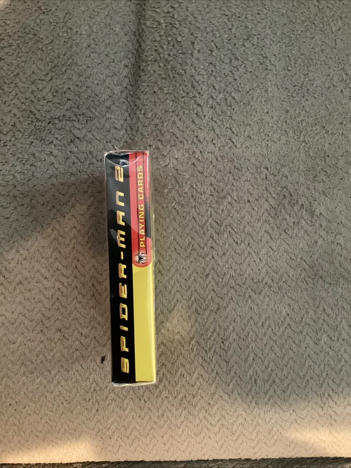 Marvel Spiderman 2 Cartas Bicicleta Imágenes Marvel Caja Sellada 2004 B Foto 3 de 4