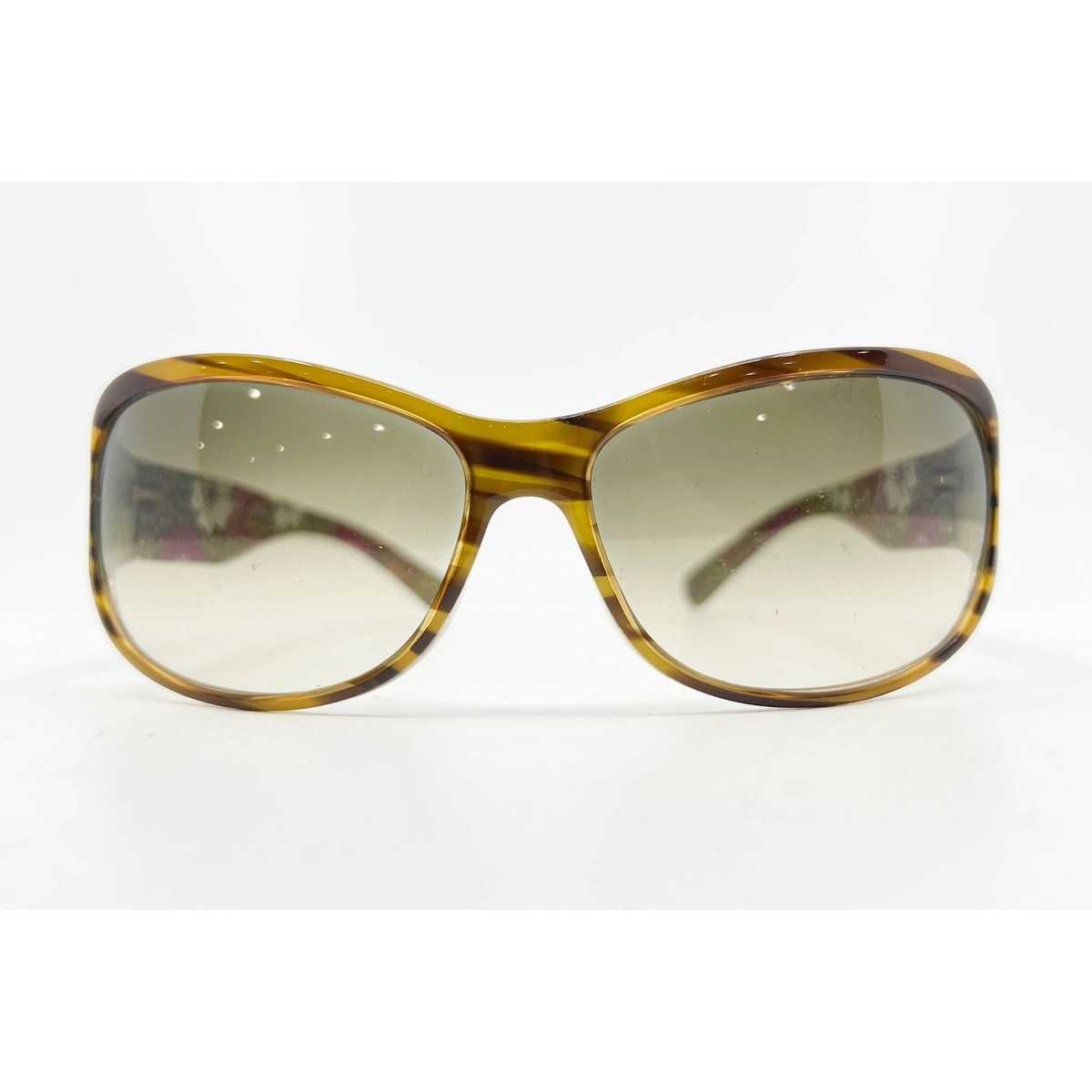 Coach Sarah S467 Striped Tortoise Floral Sunglasses Women | eBay display picture 2