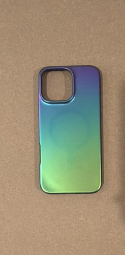 Zagg Gradient Green Blue Purple MagSafe Glossy Fitted Hard Case for Apple iPhone