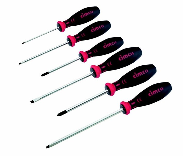 Cimco Werkzeuge 2K-Schraubendreher-Set 117100 Werkzeugsets-image