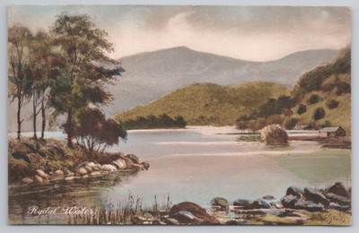 Rydal Water Lake District Cumbria Edwardian Frith 1919