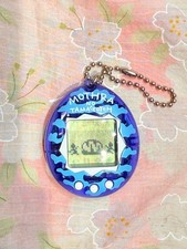 BANDAI Mothra Mosura Tamagotchi Blue 1997 Rare Pet Game Tested Working