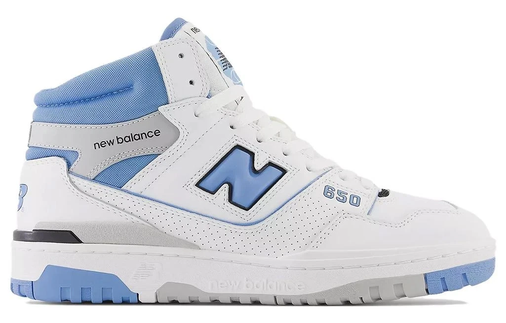 New‎ Balance 650 White  And Blue High Top Heritage Blue BB650RCK Size 10 M New Balance 650R Mens Size 10 Shoes White Heritage Blue  main image 2